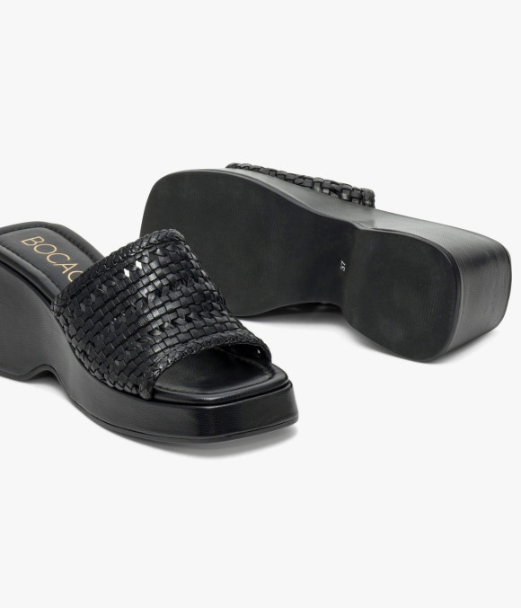 Mule Venise Noir