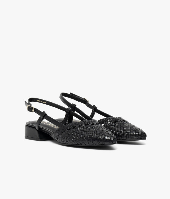 Escarpin Slingback Sonia Noir