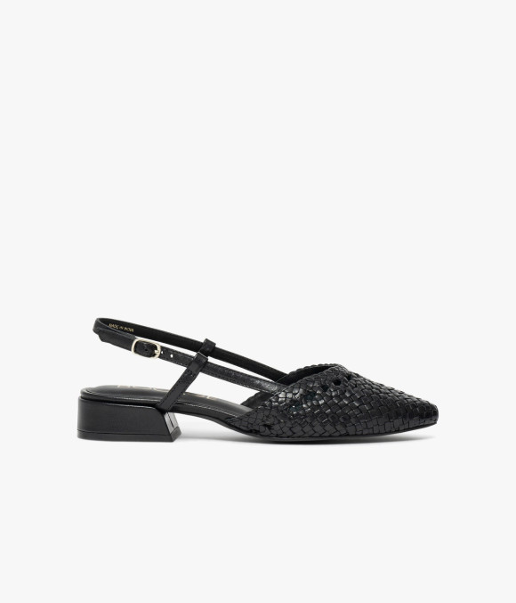 Escarpin Slingback Sonia Noir