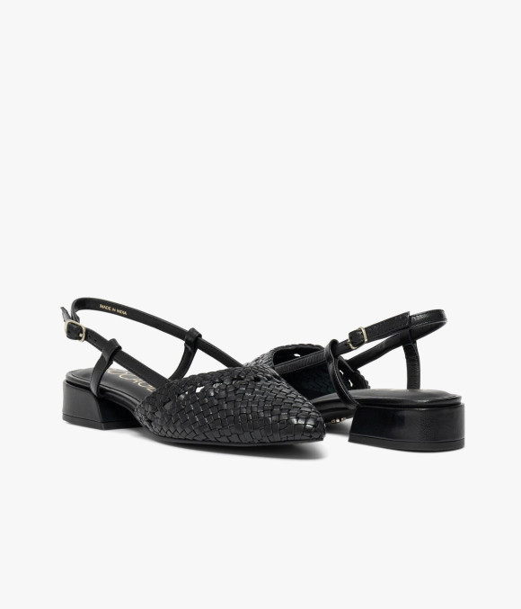Escarpin Slingback Sonia Noir