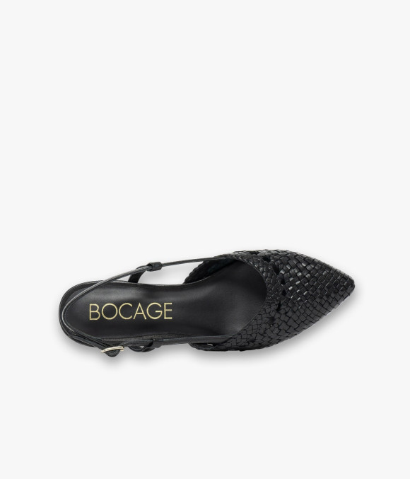 Escarpin Slingback Sonia Noir