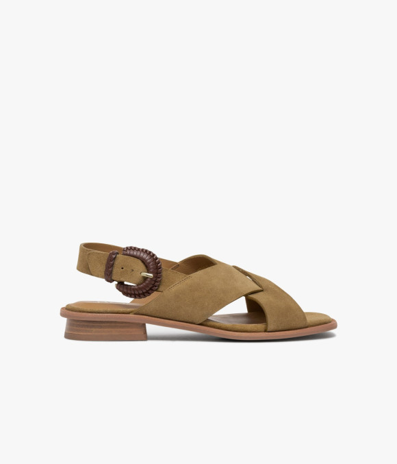 Sandale Gillie Camel