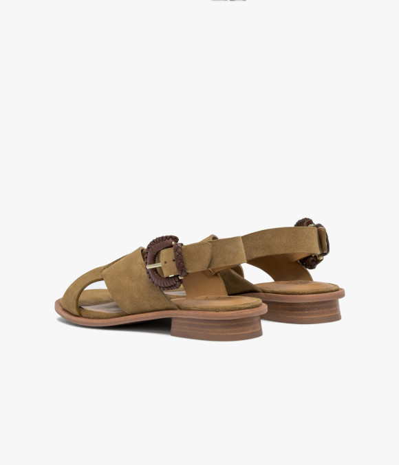 Sandale Gillie Camel
