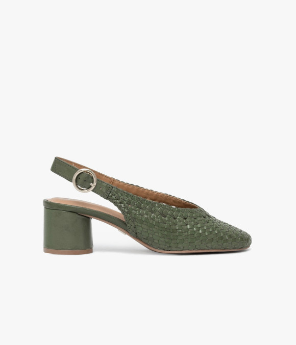Escarpin Sling Back Dorria Vert