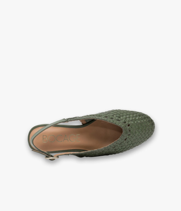 Escarpin Sling Back Dorria Vert
