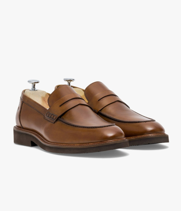 Mocassin Olivier Cognac