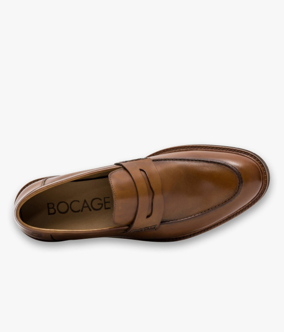 Mocassin Olivier Cognac