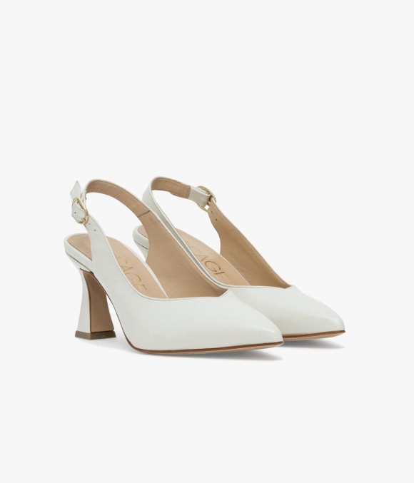 Escarpin Slingback Daffy Écru