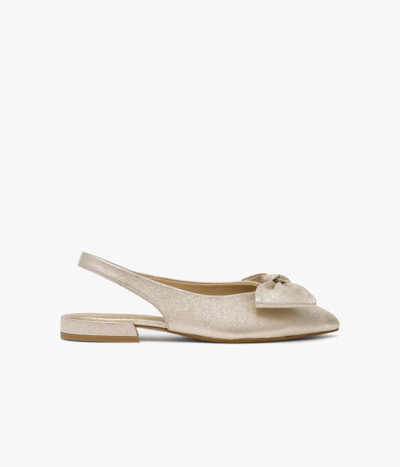 Escarpin Slingback Sweety Platine
