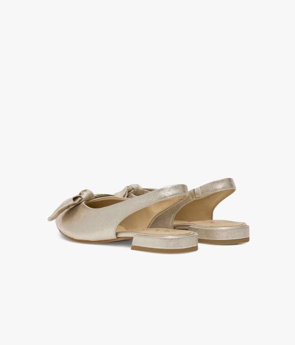 Escarpin Slingback Sweety Platine