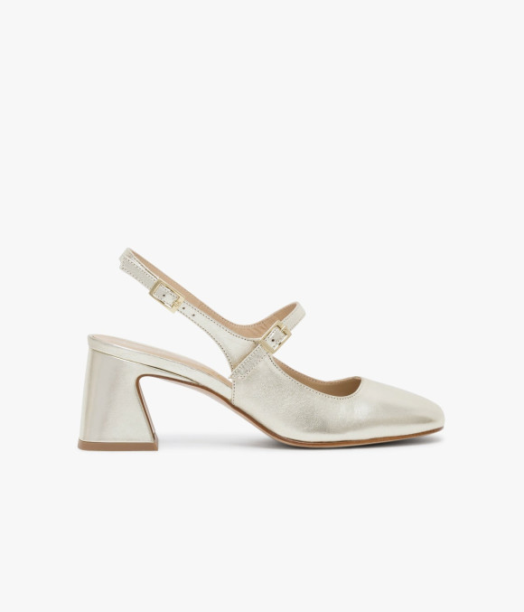 Babies Slingback Daisy Platine