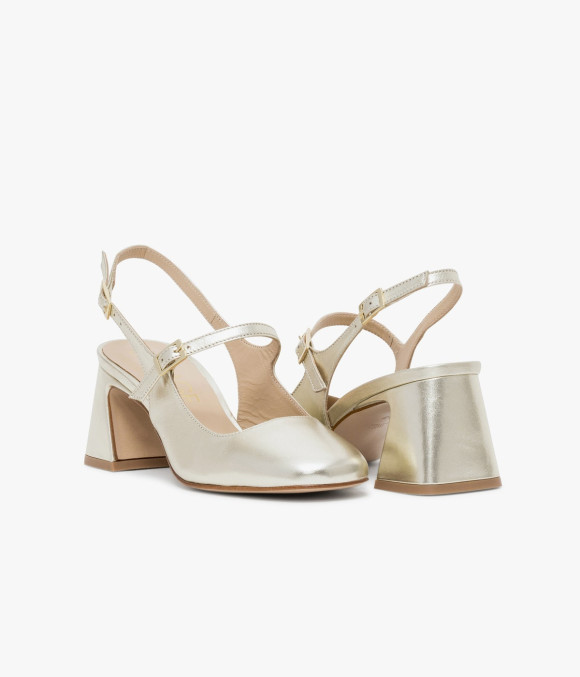 Babies Slingback Daisy Platine