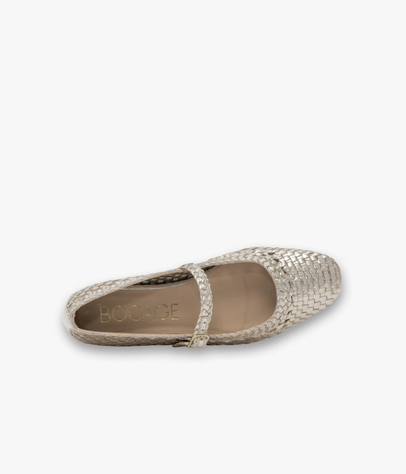 Ballerine Blandine Platine