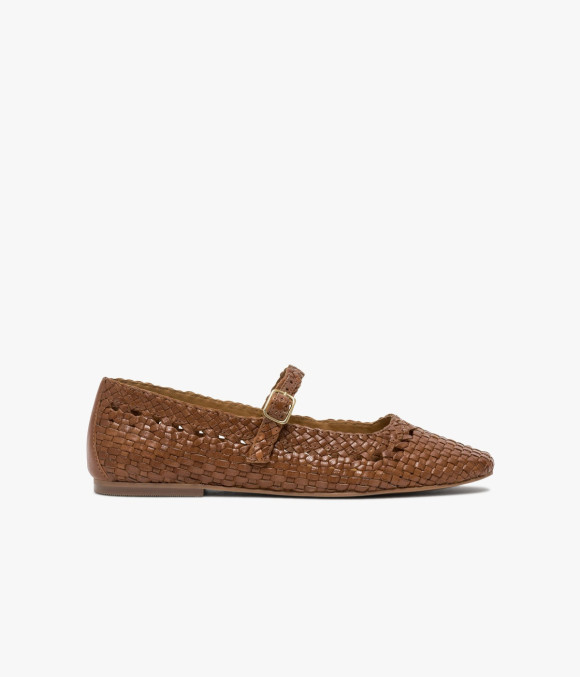 Ballerine Blandine Cognac
