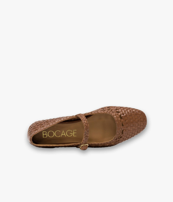 Ballerine Blandine Cognac