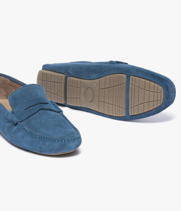 Mocassin Sesame Bleu
