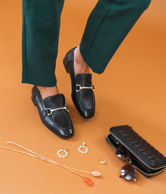 Mocassin Anamone Noir