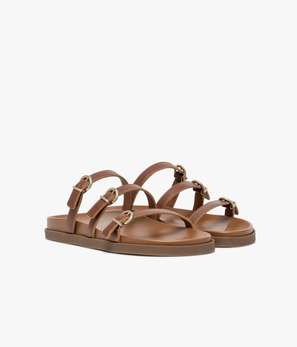 Mule Waanda Cognac