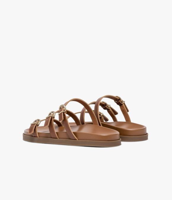 Mule Waanda Cognac