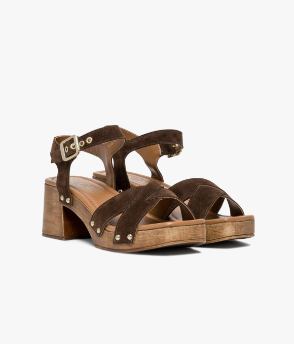 Sandale Hosbo Chocolat