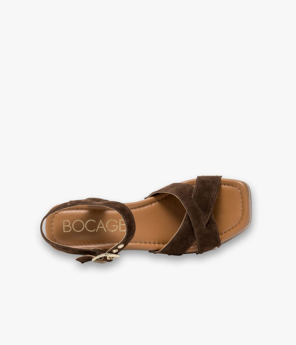 Sandale Hosbo Chocolat