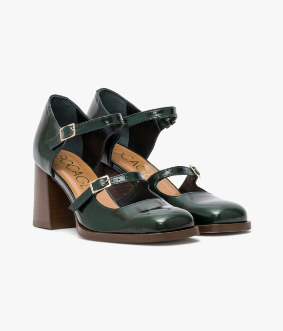 Escarpin Dune Vert
