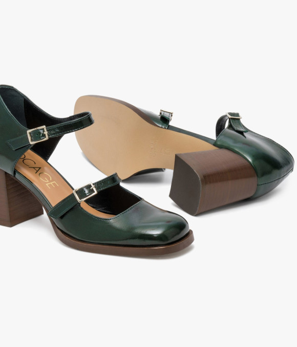 Escarpin Dune Vert