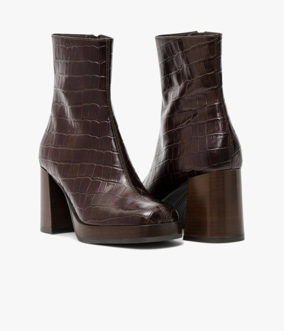 Boots Edith Chocolat