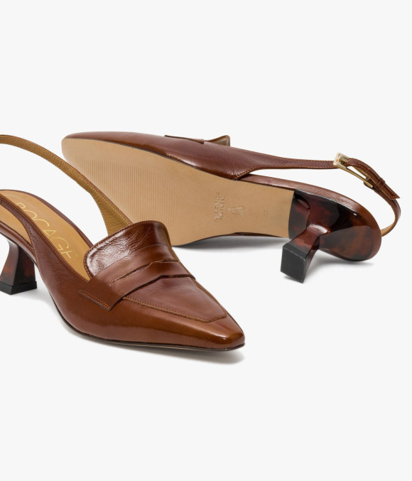 Escarpin Slingback Carla Cognac