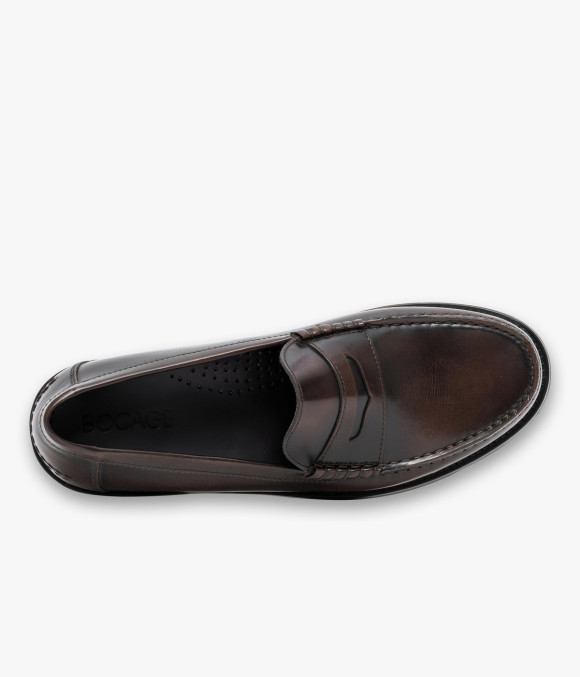 Mocassin Romaric Acajou