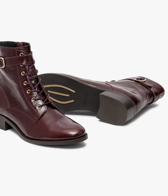 Boots Malory Acajou