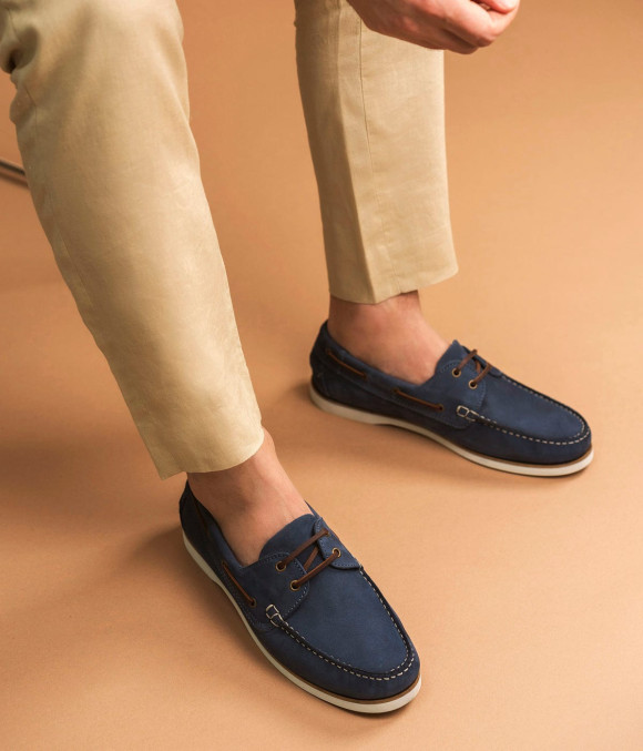 Chaussure Bateau Dustin Bleu