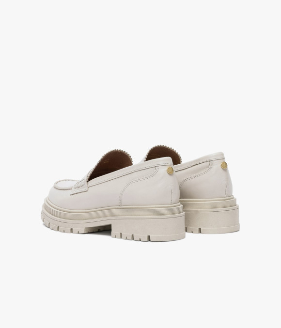 Mocassins Alinaro Blanc