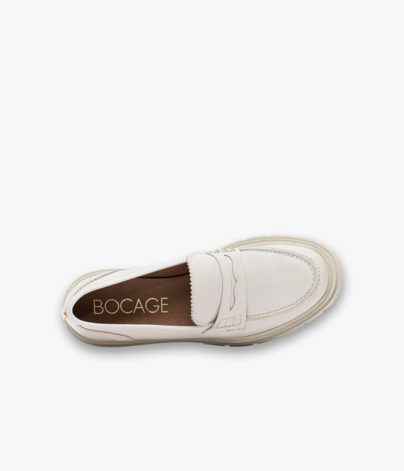 Mocassins Alinaro Blanc