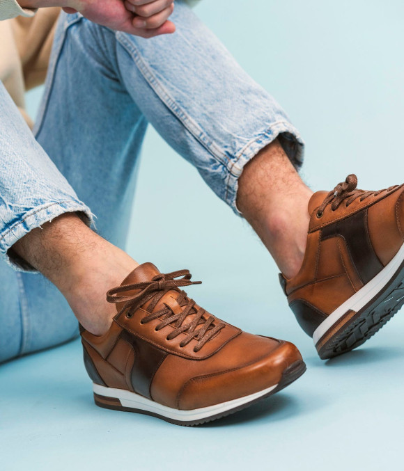 Basket Leta Cognac