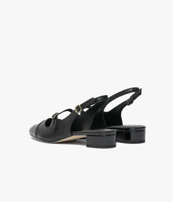 Ballerine Slingback Swann Noir