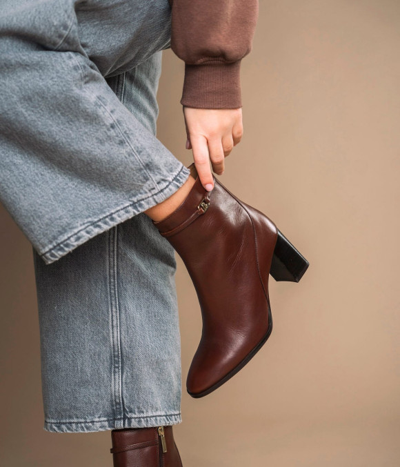 Boots Eliza Cognac