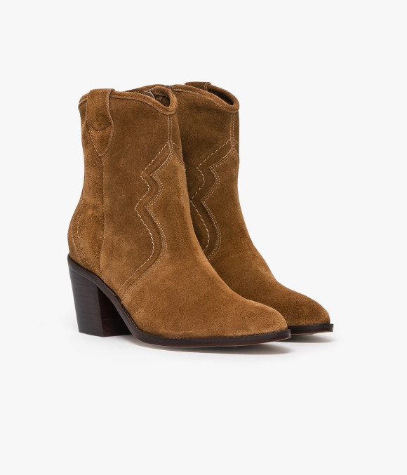 Boots Maelle Cognac