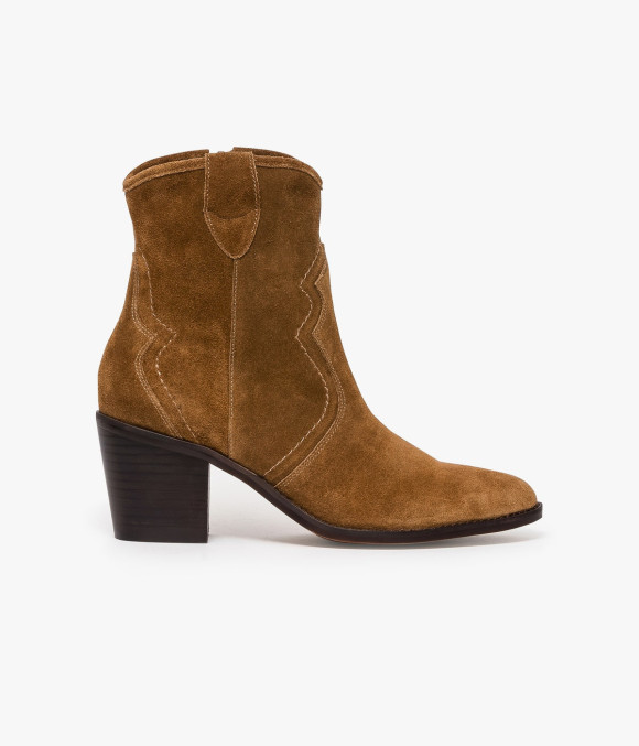 Boots Maelle Cognac