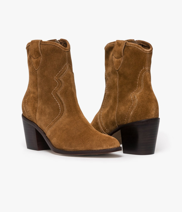Boots Maelle Cognac