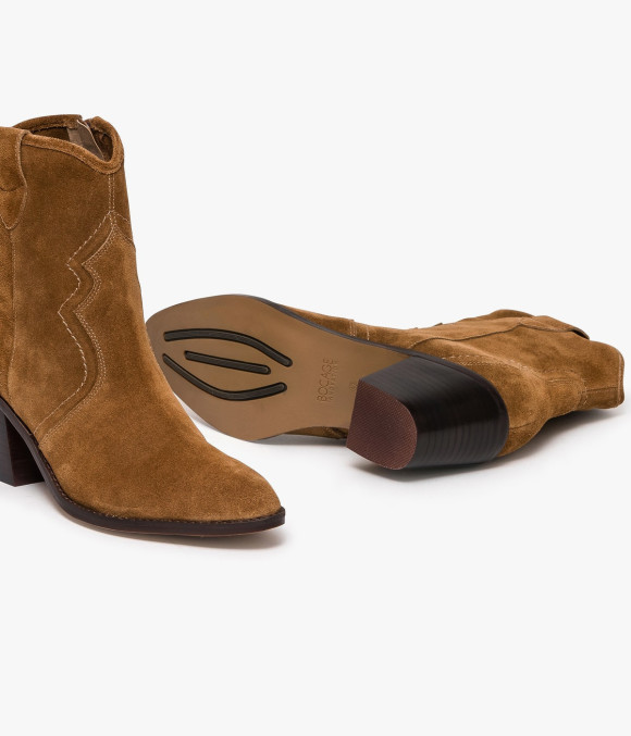 Boots Maelle Cognac