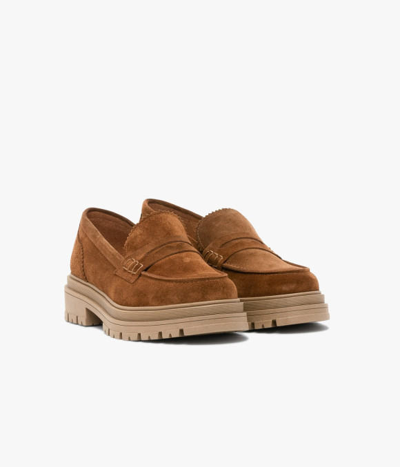Mocassin Alinaro Cognac