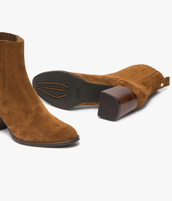 Boots Manon Cognac