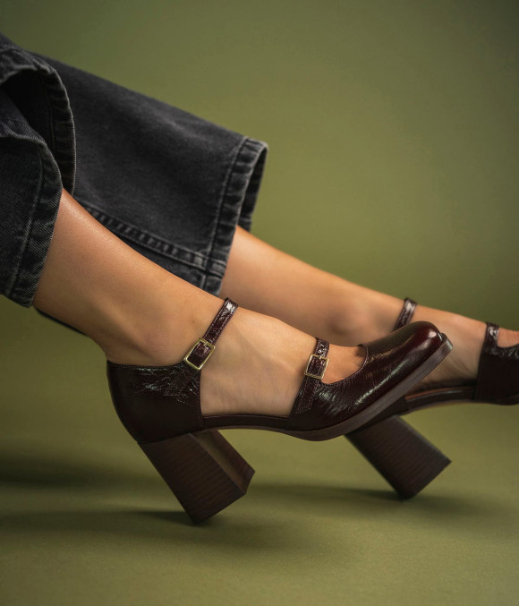 Escarpin Dune Acajou