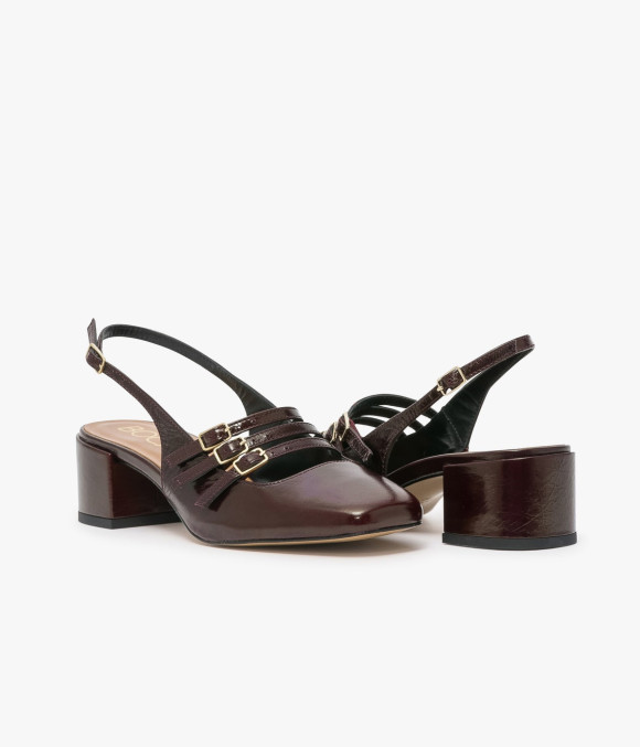 Babies Slingback Demi Acajou