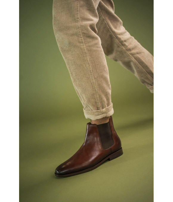 Chelsea Boots Martial Cognac