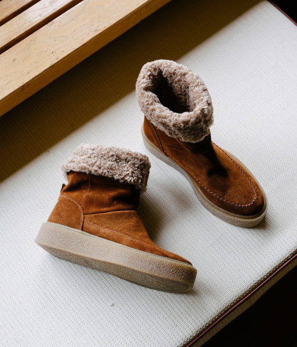 Boots Soriane Cognac