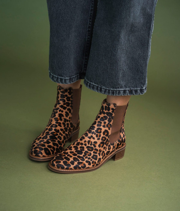 Chelsea Boots Seliana Léopard