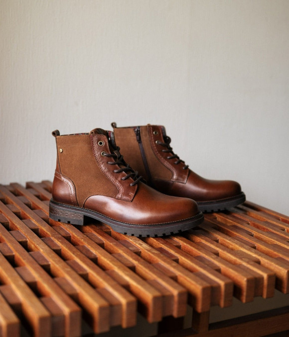 Boots Gibson Cognac