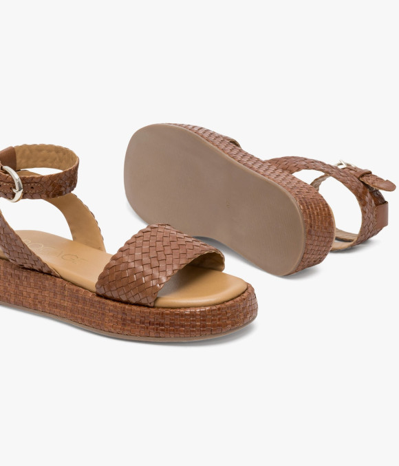 Sandale Garance Cognac